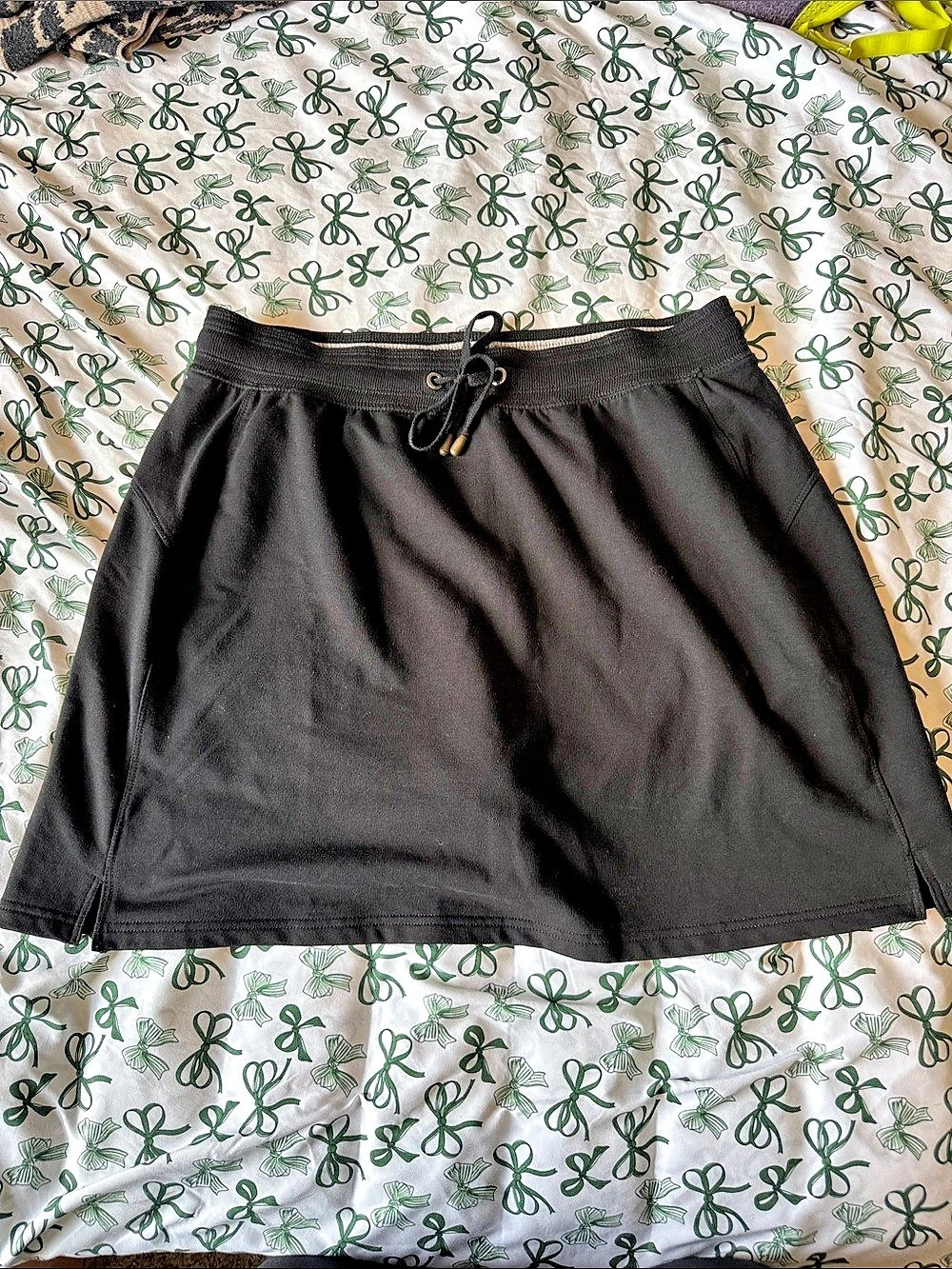 Green Tea Mini Skort Black Size XL b57